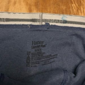 Hanes Underwear & Socks - Men’s Medium Blue Hanes Boxer Briefs, Second Owner Hanes Underwear & Socks - Men’s Medium Blue Hanes Boxer Briefs, Second Owner